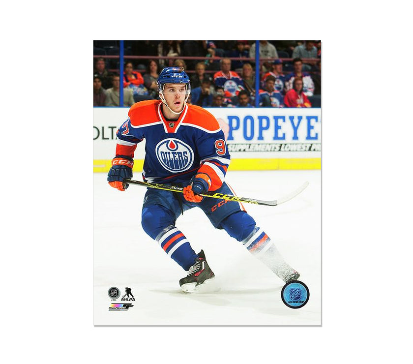 Connor McDavid Edmonton Oilers Engraved Framed Photo - Action Stop - Heritage Hockey™