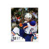 Connor McDavid Edmonton Oilers Engraved Framed Photo - First Goal