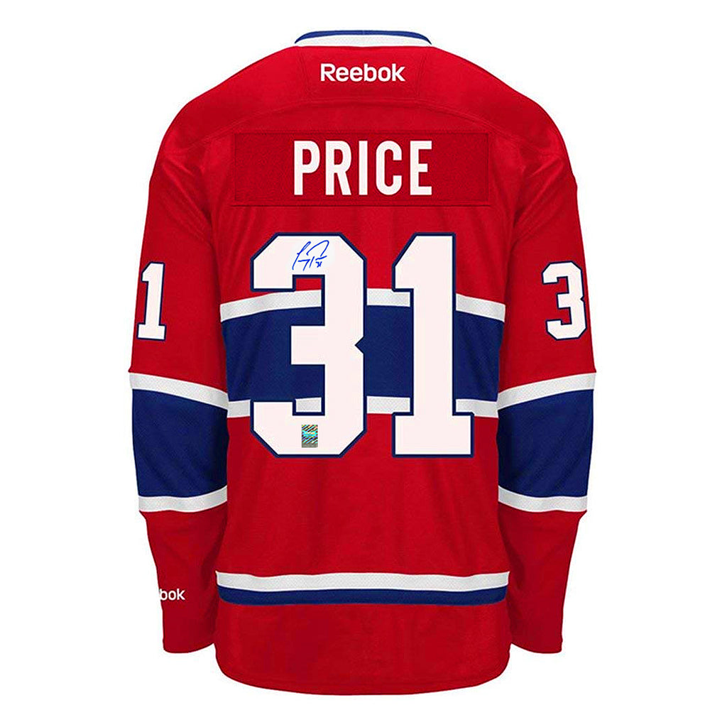 Carey Price Signed Montreal Canadiens Jersey