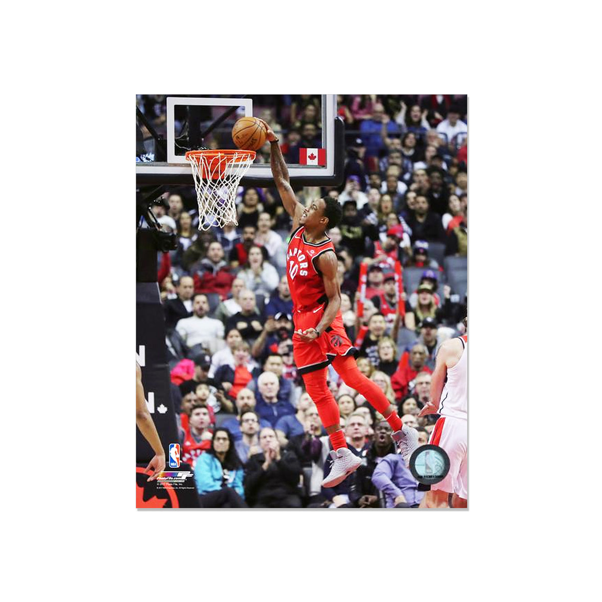 DeMar DeRozan Toronto Raptors Engraved Framed Photo - Action Dunk - Heritage Hockey™