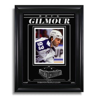 Doug Gilmour Toronto Maple Leafs Engraved Framed Photo - Closeup - Heritage Hockey™