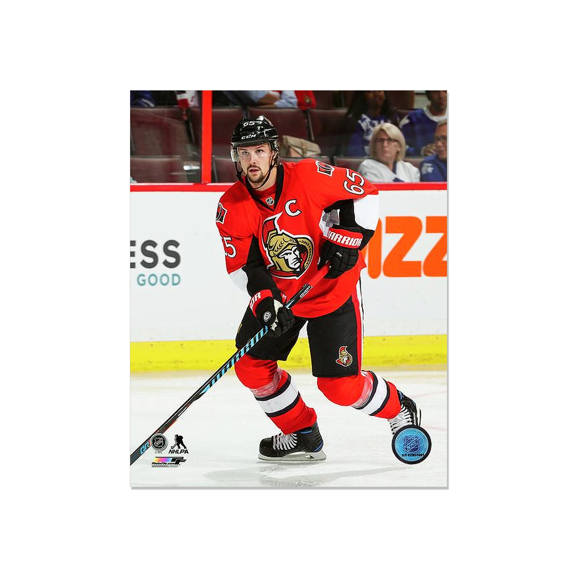 Erik Karlsson Ottawa Senators Engraved Framed Photo - Action - Heritage Hockey™