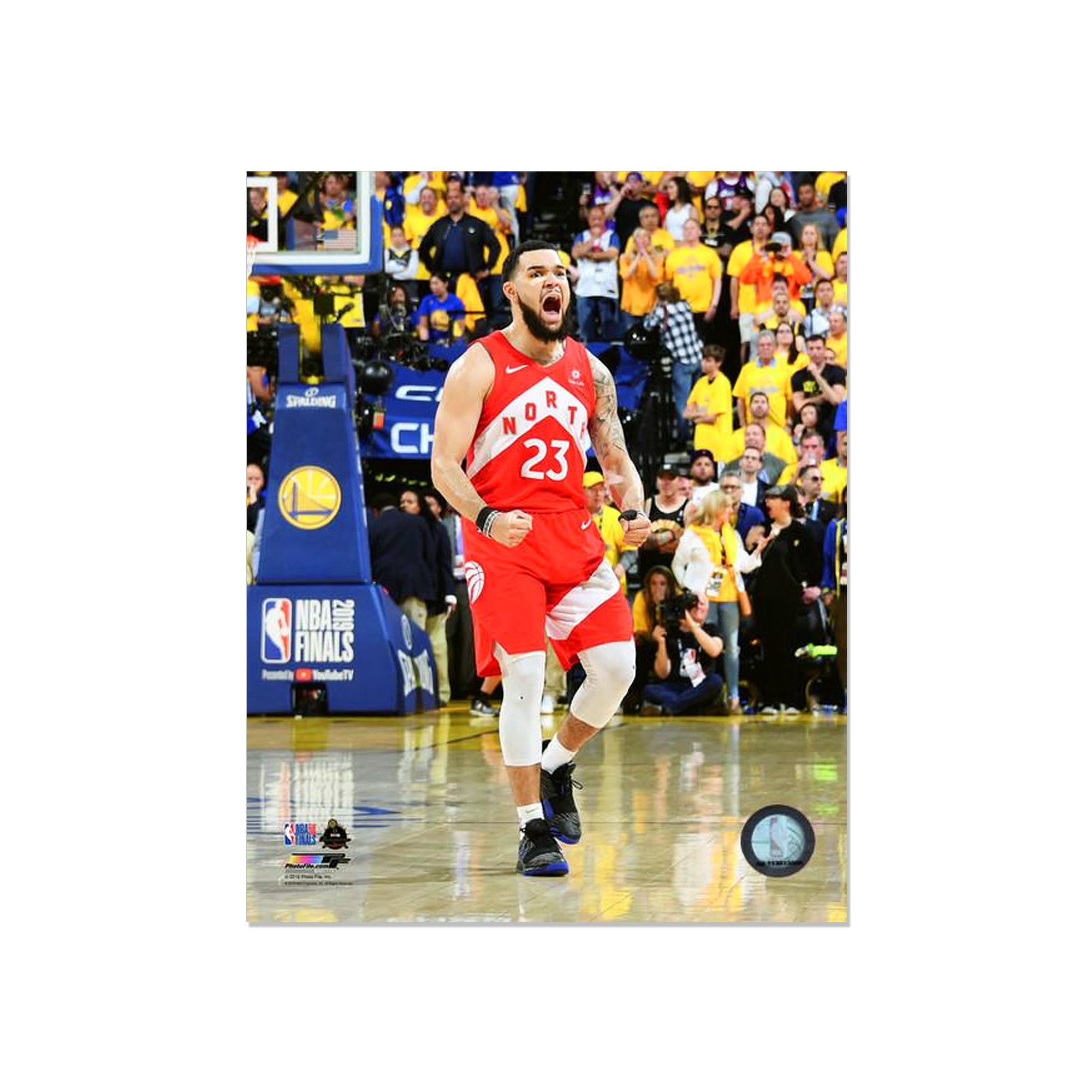 Fred VanVleet Toronto Raptors Engraved Framed Photo - 2019 NBA Finals