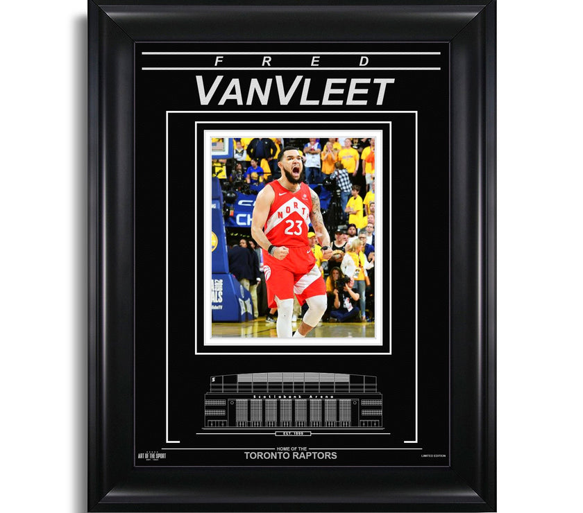 Fred VanVleet Toronto Raptors Engraved Framed Photo - 2019 NBA Finals