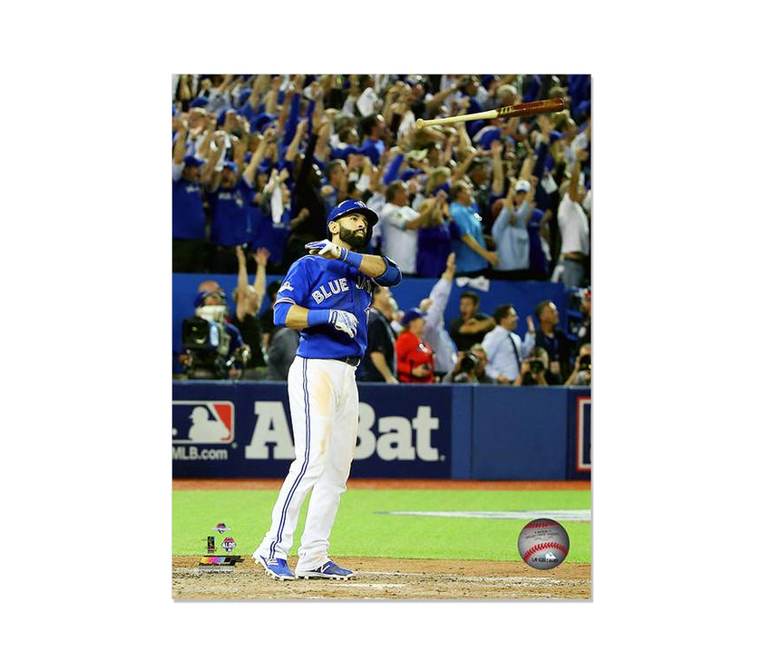 Jose Bautista Toronto Blue Jays Engraved Framed Photo - Bat Flip - Heritage Hockey™