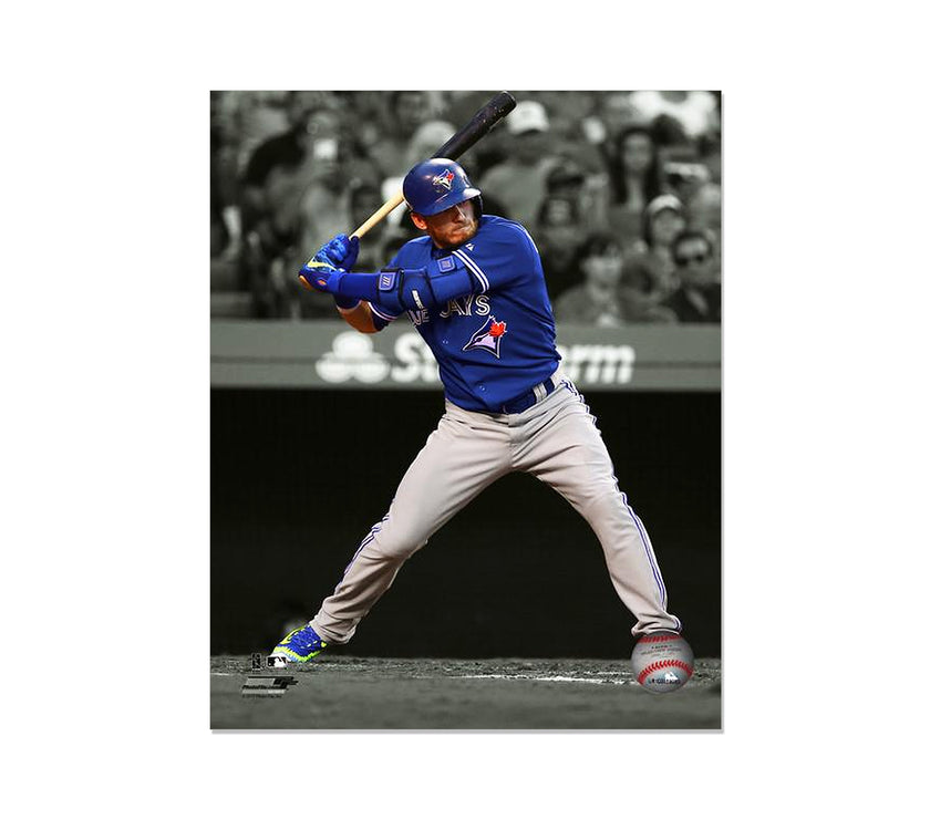 Josh Donaldson Toronto Blue Jays Engraved Framed Photo - Action Spotlight Vertical - Heritage Hockey™