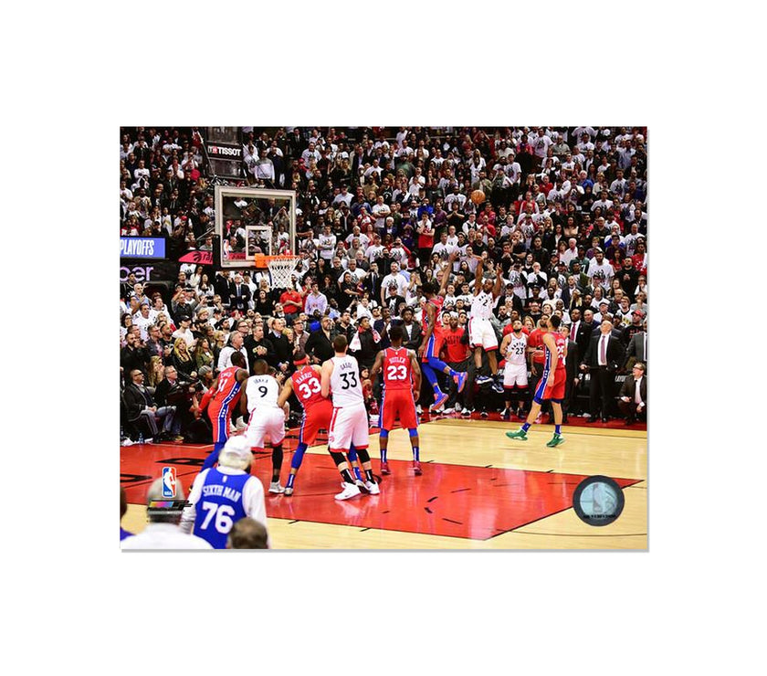 Kawhi Leonard Toronto Raptors Engraved Framed Photo - Game 7 Buzzer Beater
