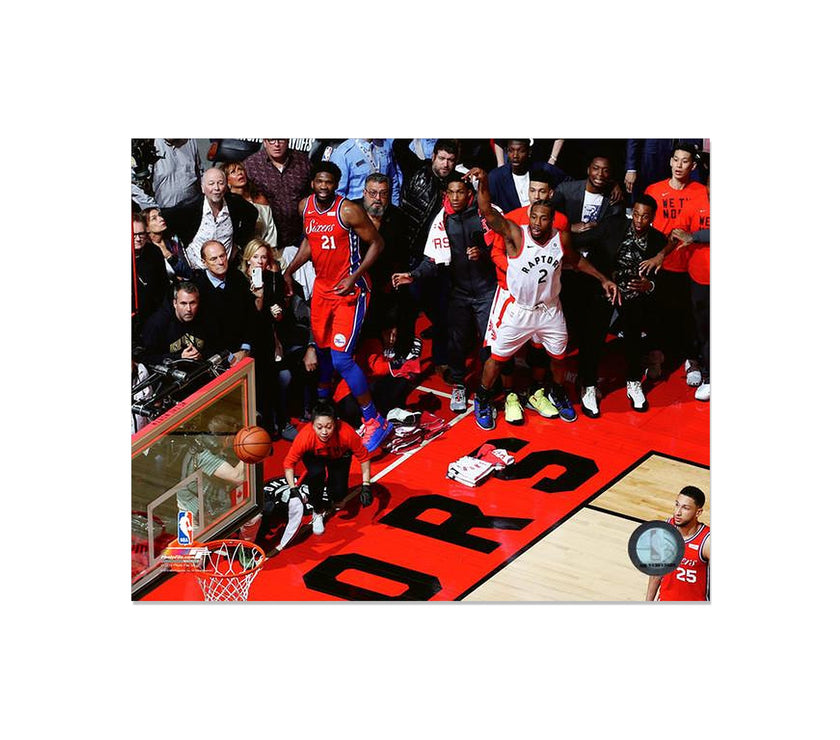 Kawhi Leonard Toronto Raptors Engraved Framed Photo - Game 7 Winner