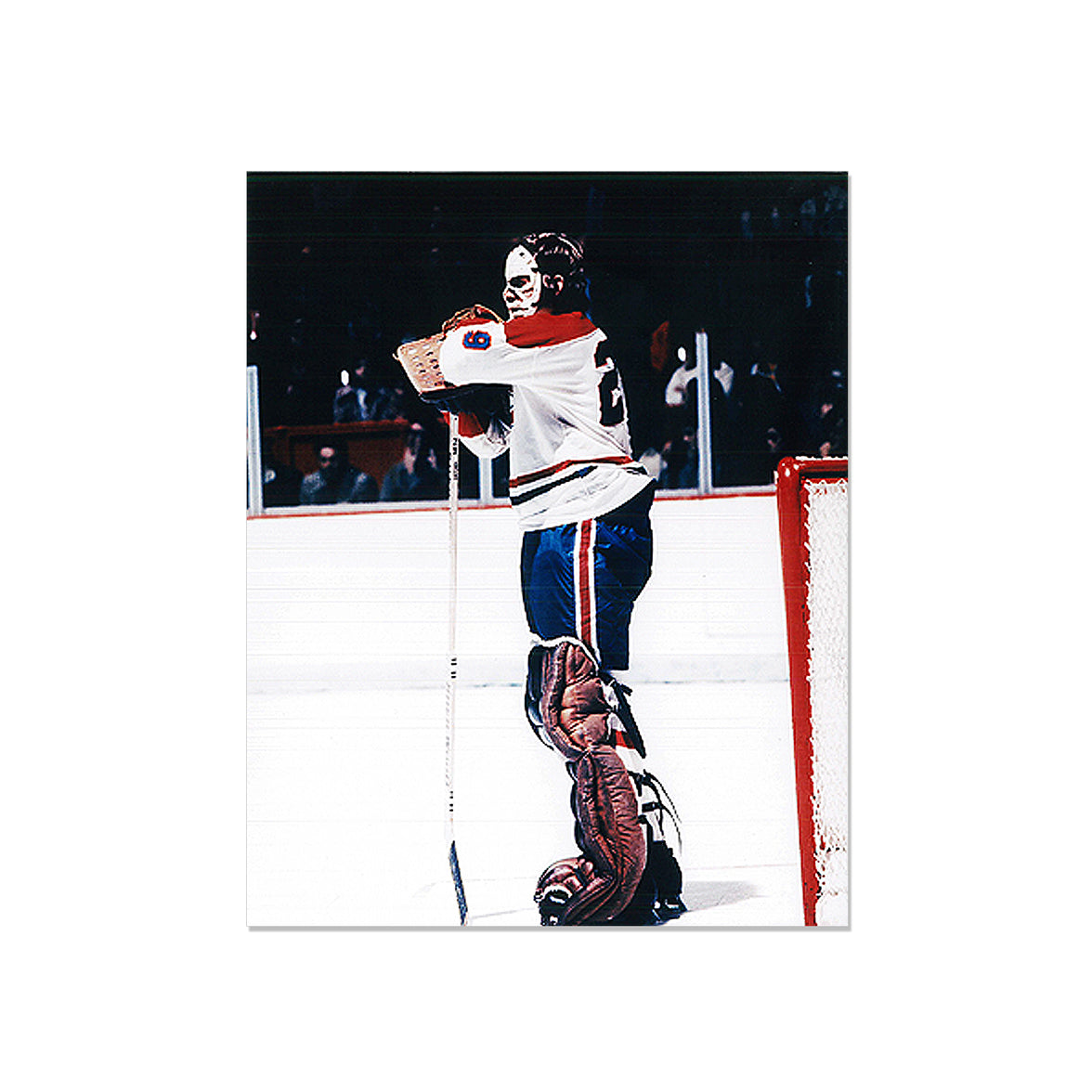 Ken Dryden Montreal Canadiens Engraved Framed Photo - Standing Tall - Heritage Hockey™