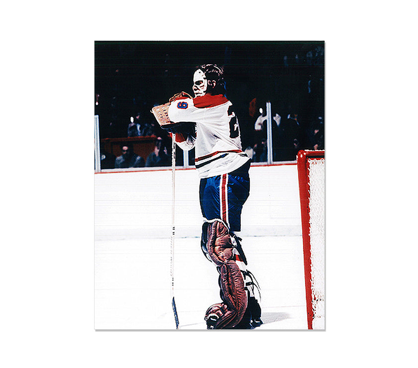 Ken Dryden Montreal Canadiens Engraved Framed Photo - Standing Tall - Heritage Hockey™