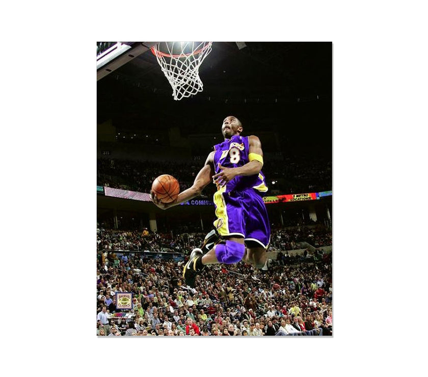 Kobe Bryant Los Angeles Lakers Engraved Framed Photo - Focus