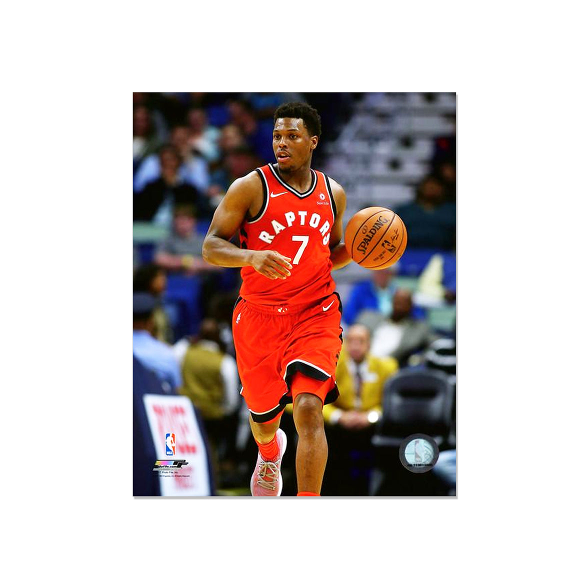 Kyle Lowry Toronto Raptors Engraved Framed Photo - Action Focus - Heritage Hockey™