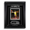 LeBron James Los Angeles Lakers Engraved Framed Photo - Signature Dunk