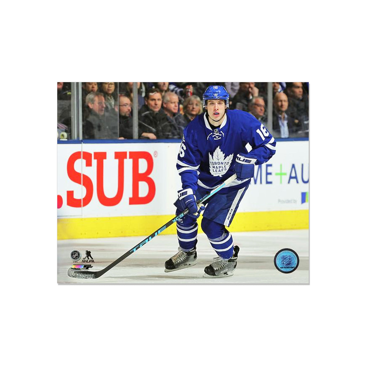Mitch Marner Toronto Maple Leafs Engraved Framed Photo - Action Forward - Heritage Hockey™