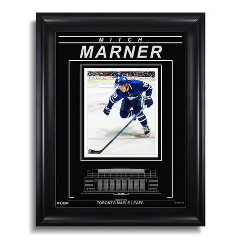 Mitch Marner Toronto Maple Leafs Engraved Framed Photo - Action Skate