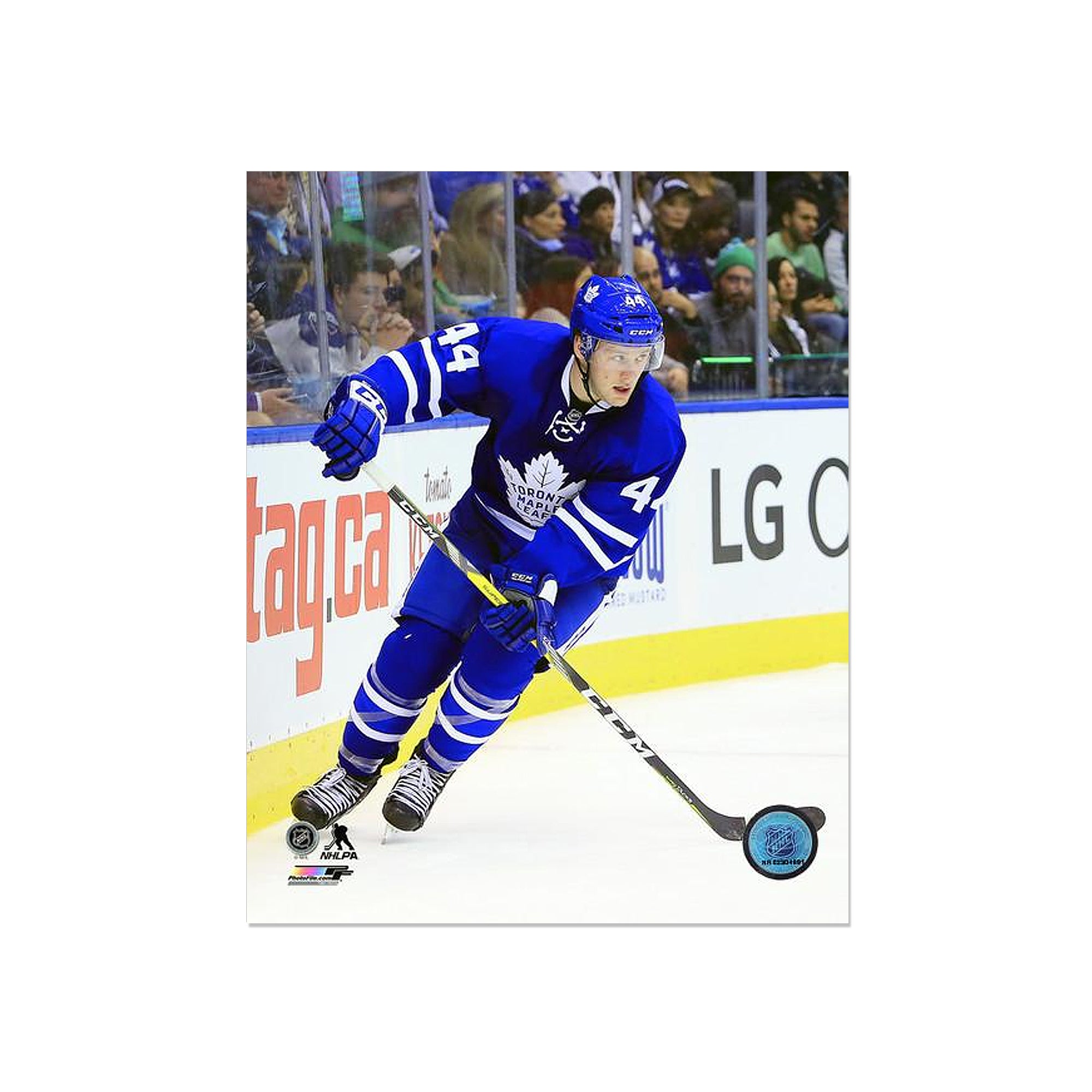 Morgan Rielly Toronto Maple Leafs Engraved Framed Photo - Action - Heritage Hockey™