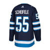 Mark Scheifele a signé le maillot Pro Adidas des Jets de Winnipeg