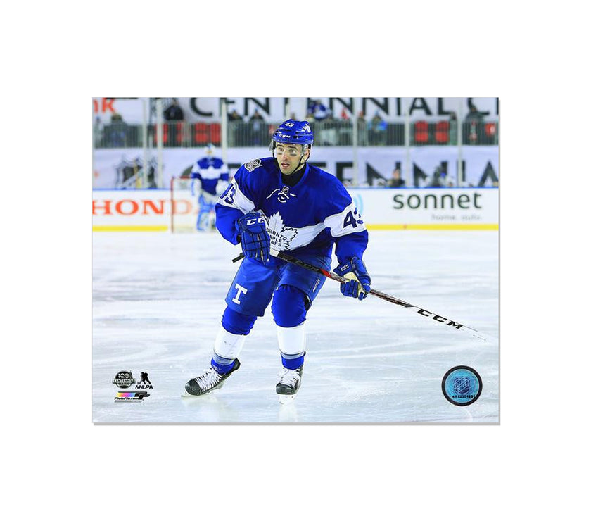 Nazem Kadri Toronto Maple Leafs Engraved Framed Photo - Centennial Classic - Heritage Hockey™