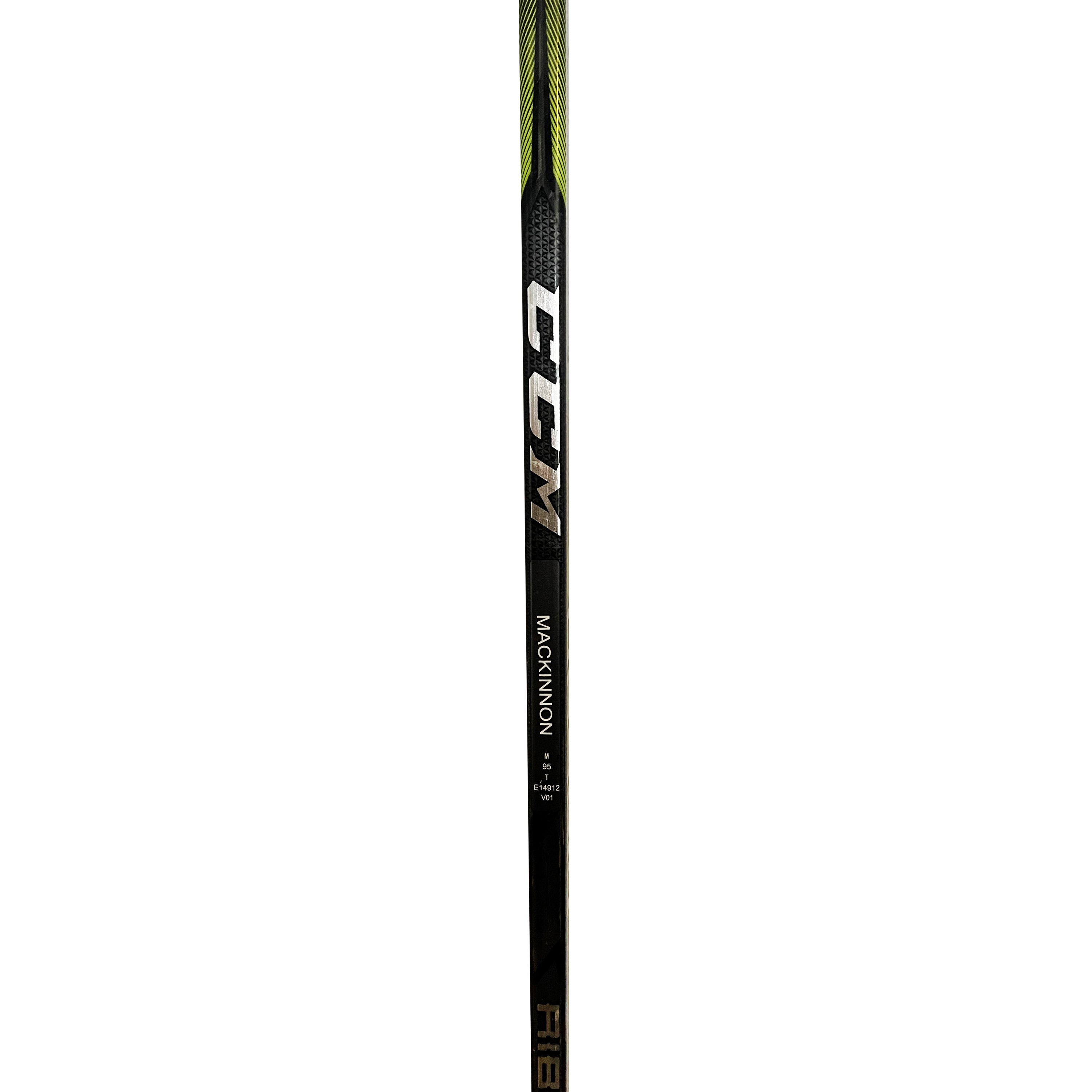 Nathan MacKinnon Signed Colorado Avalanche 2017/18 Game Issued CCM Hockey Stick