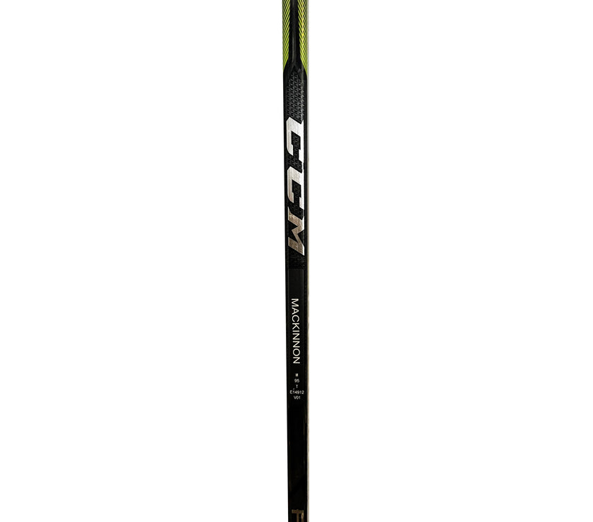 Nathan MacKinnon Signed Colorado Avalanche 2017/18 Game Issued CCM Hockey Stick