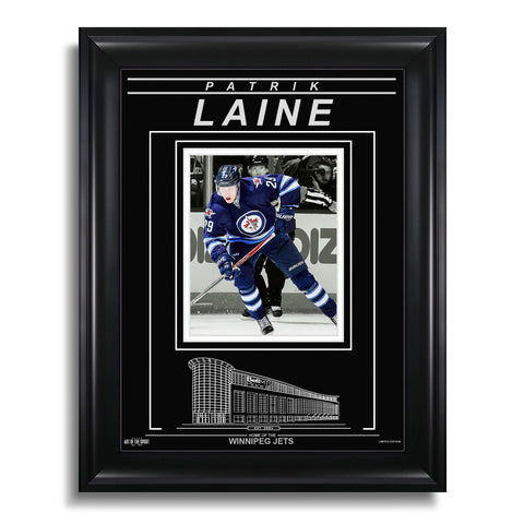 Patrik Laine Winnipeg Jets Engraved Framed Photo - Action Spotlight
