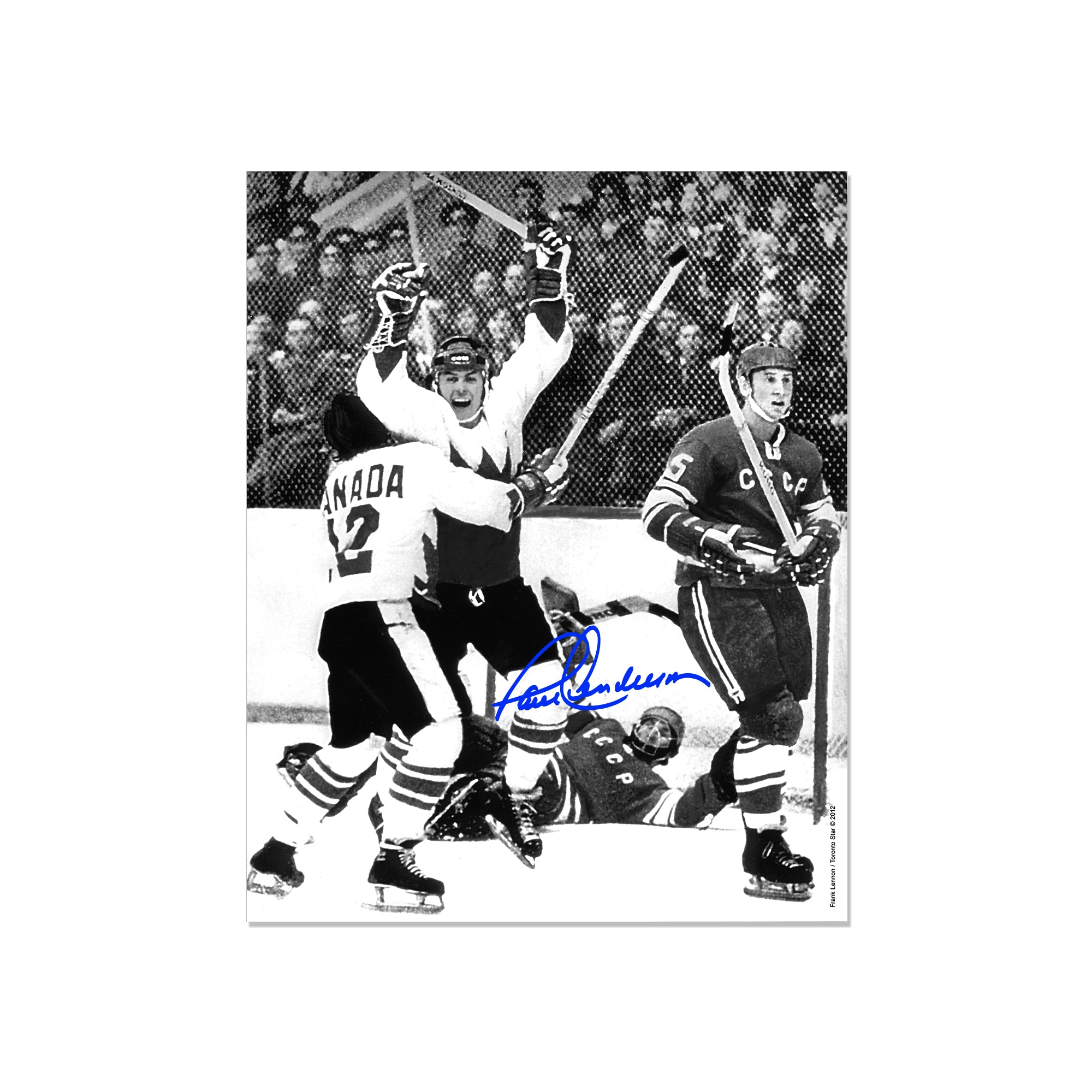 Paul Henderson Team Canada 1972 Engraved Framed Signed Photo - The Goal of the Century - Heritage Hockey™