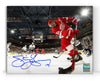 Steve Yzerman Signed Detroit Red Wings Ice Cam 8X10 Photo