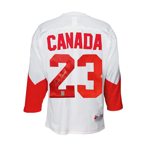 Serge Savard Signed Team Canada 1972 Summit Series Jersey