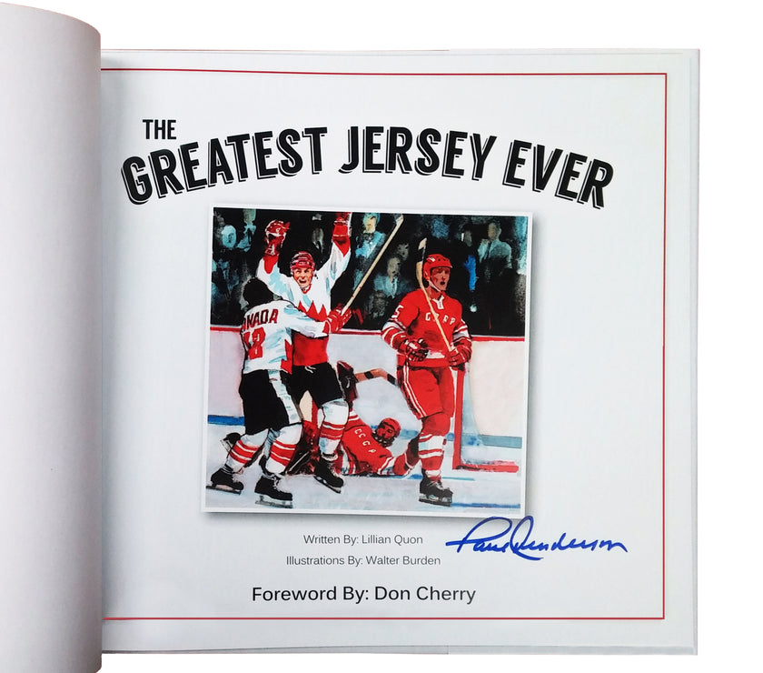 The Greatest Jersey Ever Children's Book - Heritage Hockey™