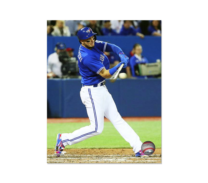 Troy Tulowitzki Toronto Blue Jays Engraved Framed Photo - Action Hit - Heritage Hockey™