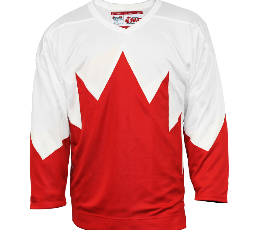 Team Canada 1972 Jersey Away White - Heritage Hockey™
