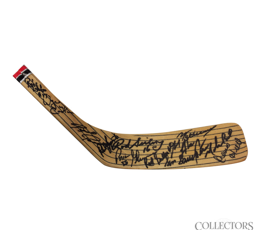 Team Canada 1972 Multi-Signed Hockey Stick - 21 Signatures - Heritage Hockey™