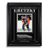 Wayne Gretzky Edmonton Oilers Engraved Framed Photo - Action