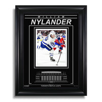 William Nylander Toronto Maple Leafs Engraved Framed Photo - Action Flex - Heritage Hockey™