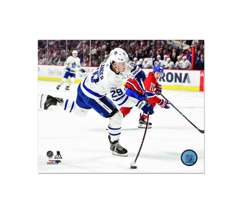 William Nylander Toronto Maple Leafs Engraved Framed Photo - Action Flex - Heritage Hockey™