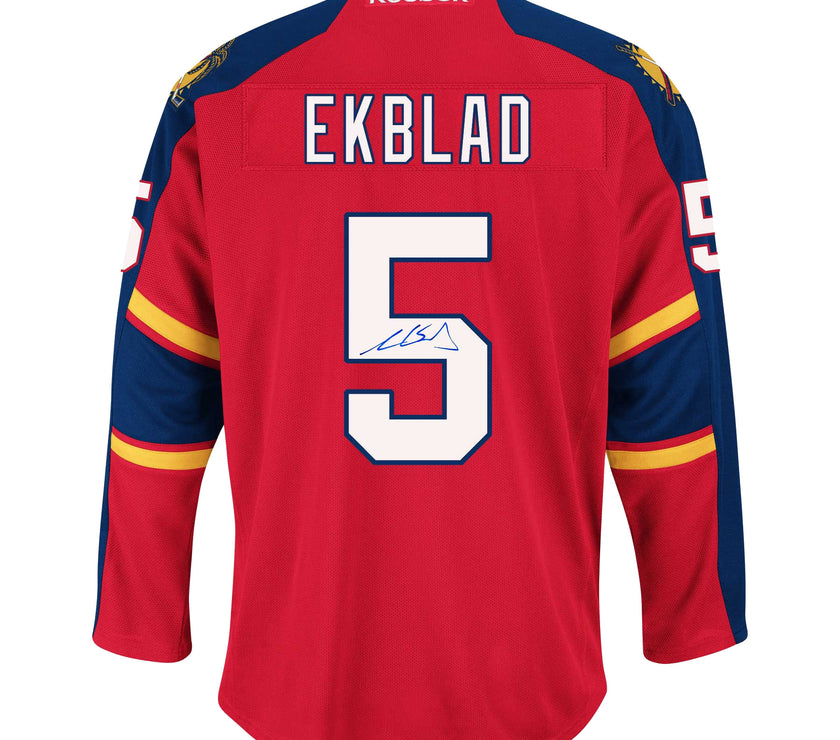 Aaron Ekblad Signed Florida Panthers Jersey - Heritage Hockey™