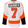 Bill Barber a signé le maillot des Flyers de Philadelphie