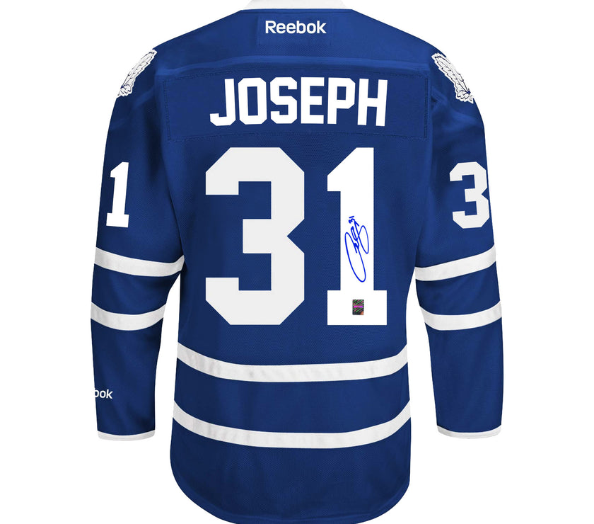 Curtis Joseph Signed Toronto Maple Leafs Home Jersey - Heritage Hockey™