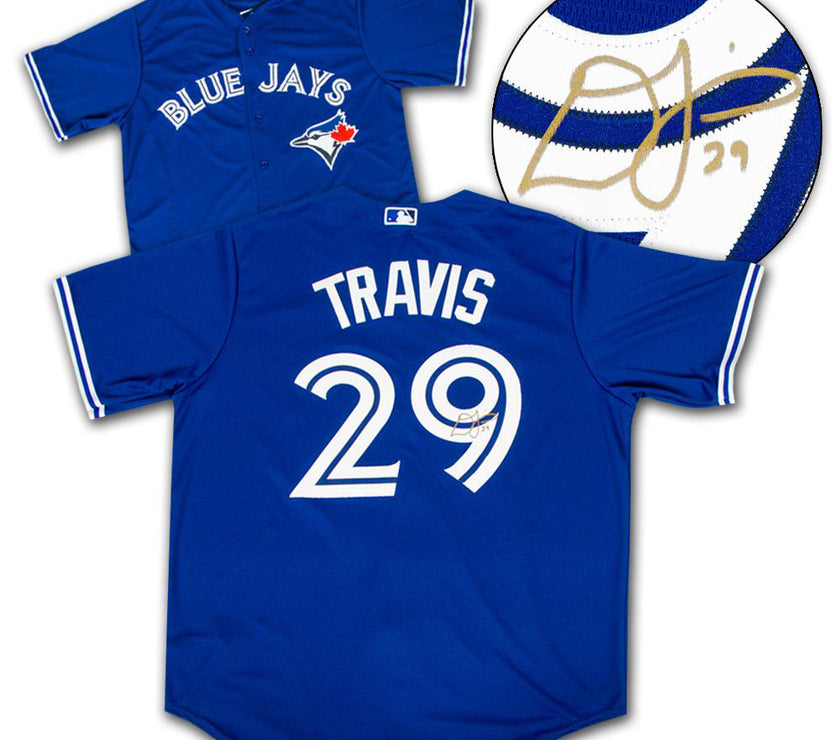 Devon Travis Signed Toronto Blue Jays Jersey