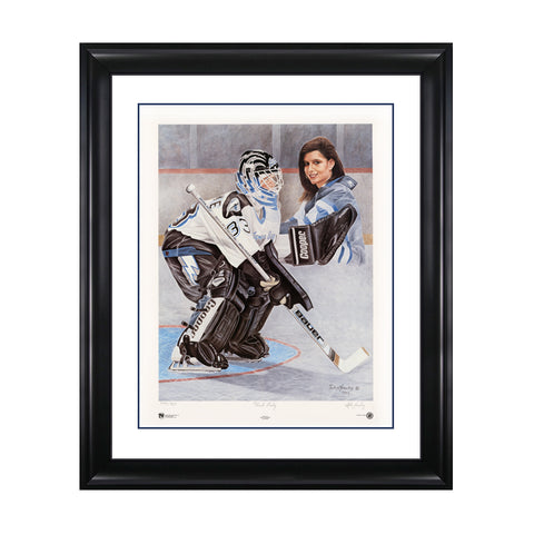 First Lady – Manon Rheaume Signed Limited Edition Print