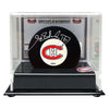 Henri Richard Signed Montreal Candiens Puck with Display Case