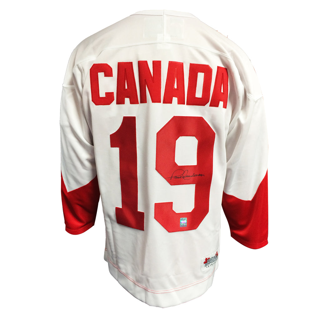 Paul Henderson Signed Team Canada 1972 Summit Series Away Jersey
