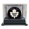 Rondelle des Maple Leafs de Toronto signée par Paul Henderson avec vitrine